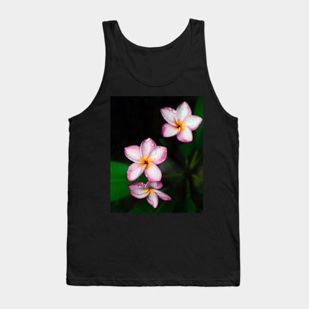 plumeria-flowers-frangipani-floral-white-pink-blossoms-shirtyshirto-34 Tank Top by Shirty.Shirto